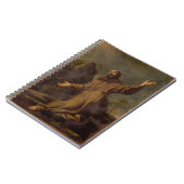 St Francis, welches die Schanden empfängt Notizblock (Linke Seite)