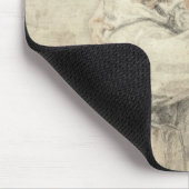 St Francis, welches die Welt und die Umfassung Mousepad (Ecke)