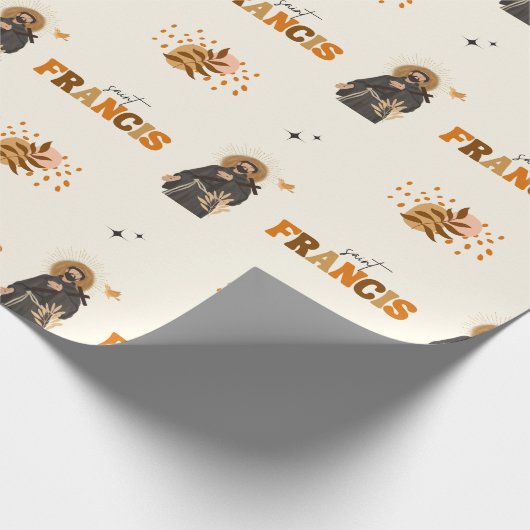 St. Francis Wrapping Paper Geschenkpapier (Ecke)