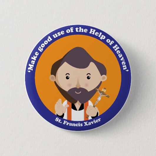 St Francis Xavier Button (Vorderseite)