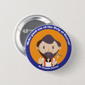 St Francis Xavier Button (Vorne & Hinten)