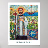 St. Francis Xavier Katholisches Poster (Vorne)