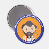 St. Francis Xavier Magnet (Vorderseite/Rückseite)