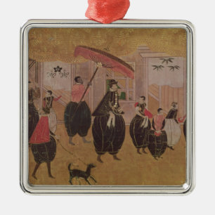 St Francis Xavier und sein Gefolge Ornament Aus Metall