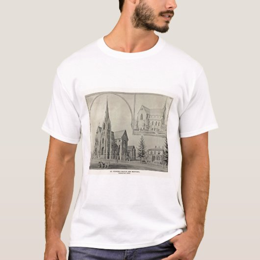 St- Franciskirche, Naugatuck T-Shirt (Vorderseite)