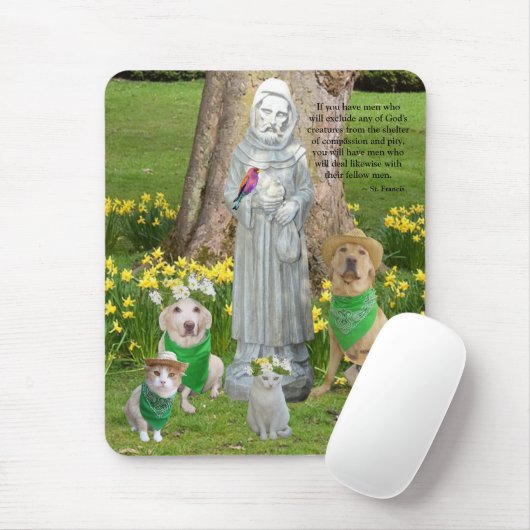St- Franciszitat Mousepad (Mit Mouse)