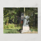 St. Francs und der Wolf von Gubbio Postkarte (Vorderseite)