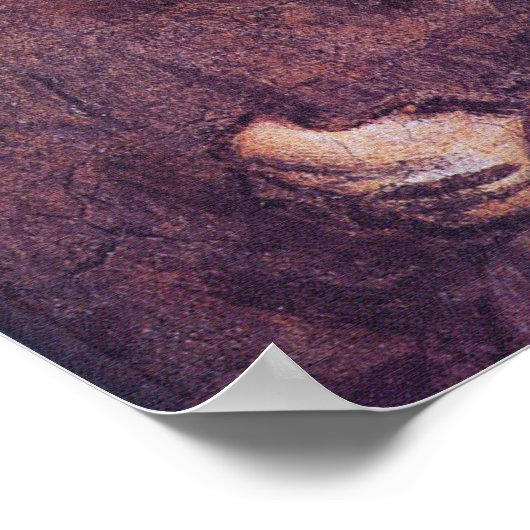 ST FRANKEN DER ASSISI. POSTER (Ecke)