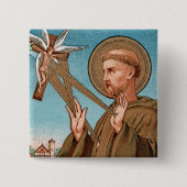 St. Franz von Assisi, Pater Seraphicus (SAU 040) Button (Vorderseite)