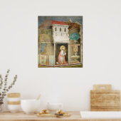 St. Franziskus Geplagt in der Kirche San Poster (Küche)