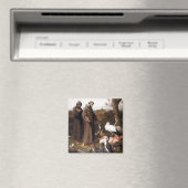 St. Franziskus & Vögel Magnet (In Situ (Geschirrspüler))