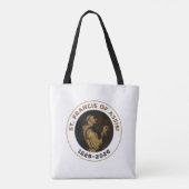 St. Franziskus von Assisi-Geschenkartikel Tasche (Rückseite)