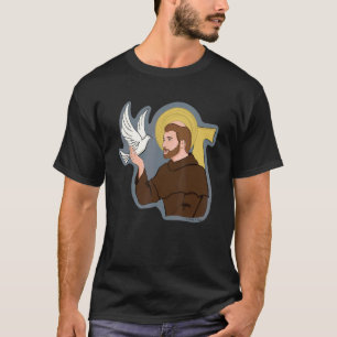 St. Franziskus von Assisi Schutzpatron der Tiere C T-Shirt