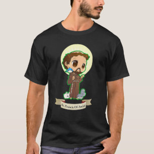 St. Franziskus von Assisi Schutzpatron der Tiere C T-Shirt