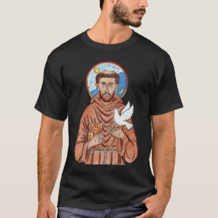 St. Franziskus von Assisi Schutzpatron der Tiere K T-Shirt