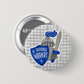 St. Frederick Warriors Button (Vorne & Hinten)