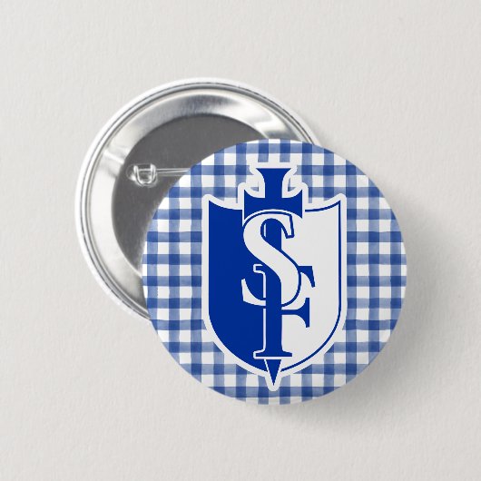 St. Frederick Warriors Button (Vorne & Hinten)