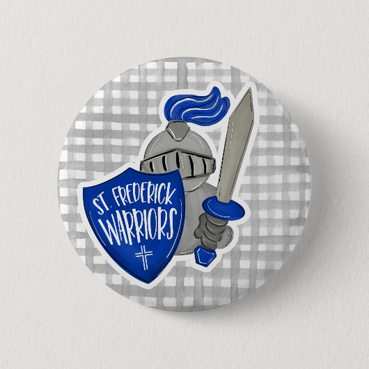 St. Frederick Warriors Button (Vorderseite)