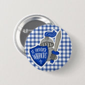 St. Frederick Warriors Button (Vorne & Hinten)