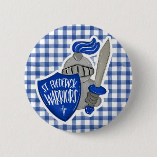 St. Frederick Warriors Button