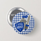 St. Frederick Warriors Button (Vorne & Hinten)
