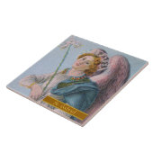 St. Gabriel der Erzengel (Detail; M 017) Fliese (Seite)