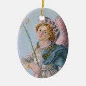 St. Gabriel der Erzengel (Detail; M 017) Keramik Ornament (Vorne)