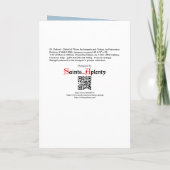 St. Gabriel der Erzengel (Detail; M 017) Leere Karte (Rückseite)