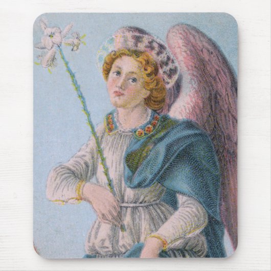 St. Gabriel der Erzengel (Detail; M 017) Mousepad (Vorne)
