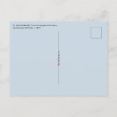 St. Gabriel der Erzengel (Detail; M 017) Postkarte (Rückseite)