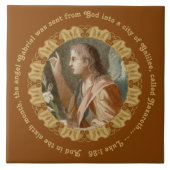 St. Gabriel der Erzengel (M 011) Fliese (Vorderseite)