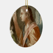 St. Gabriel der Erzengel (M 011) Keramik Ornament (Rechts)