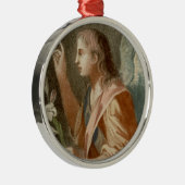 St. Gabriel der Erzengel (M 011) Ornament Aus Metall (Rechts)