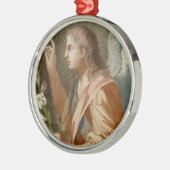 St. Gabriel der Erzengel (M 011) Ornament Aus Metall (Links)