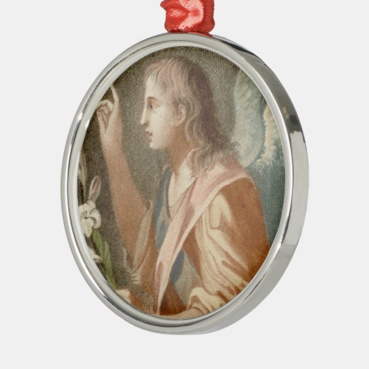 St. Gabriel der Erzengel (M 011) Ornament Aus Metall (Links)