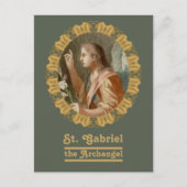 St. Gabriel der Erzengel (M 011) Postkarte (Vorderseite)