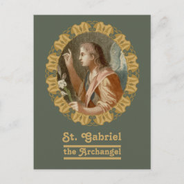St. Gabriel der Erzengel (M 011) Postkarte