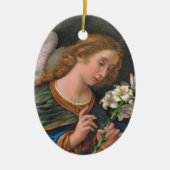 St. Gabriel der Erzengel (M 035) Keramik Ornament (Vorne)