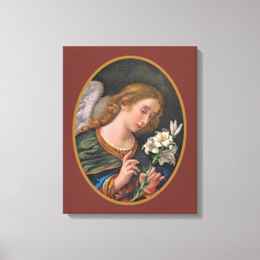 St. Gabriel der Erzengel (M 035) Leinwanddruck (Vorderseite)