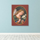 St. Gabriel der Erzengel (M 035) Leinwanddruck (Insitu (Holzboden))