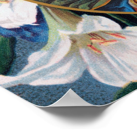 St. Gabriel der Erzengel (M 035) Poster (Ecke)