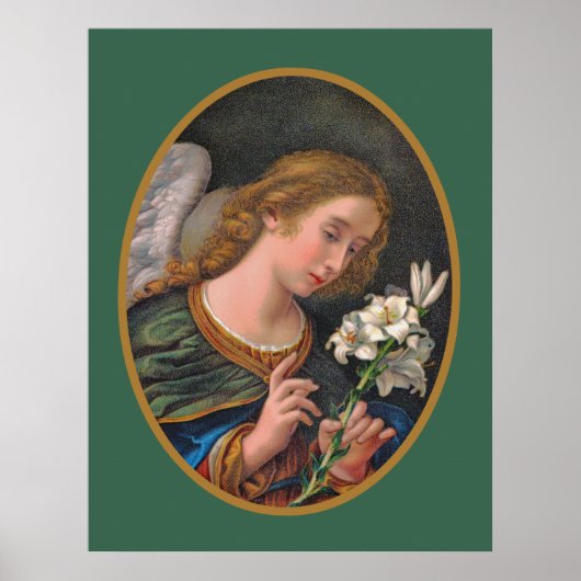 St. Gabriel der Erzengel (M 035) Poster (Vorne)