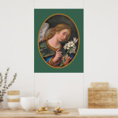 St. Gabriel der Erzengel (M 035) Poster (Küche)