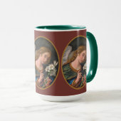 St. Gabriel der Erzengel (M 035) Tasse (VorderseiteRechts)