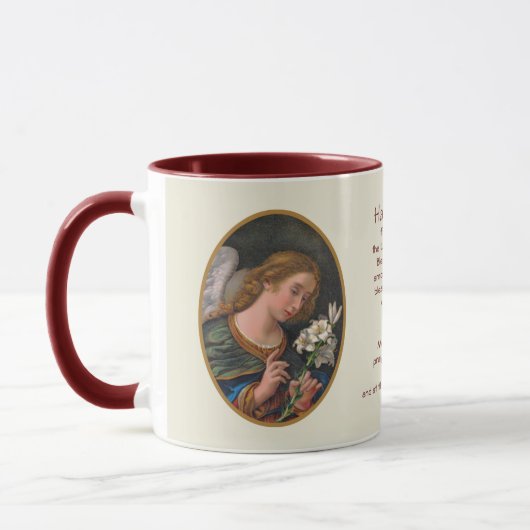 St. Gabriel der Erzengel (M 035) Tasse (Links)