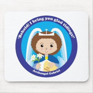 St. Gabriel der Erzengel Mousepad