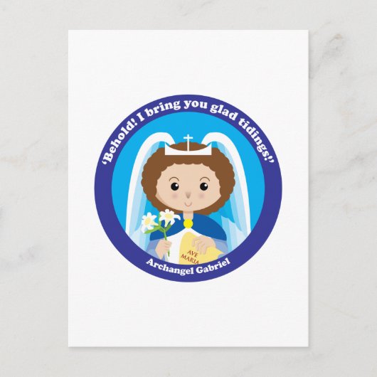 St. Gabriel der Erzengel Postkarte (Vorderseite)