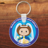 St. Gabriel der Erzengel Schlüsselanhänger (Vorderseite)
