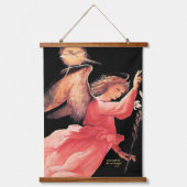 St. Gabriel der Erzengel Wandteppich Mit Holzrahmen (Vorderseite)