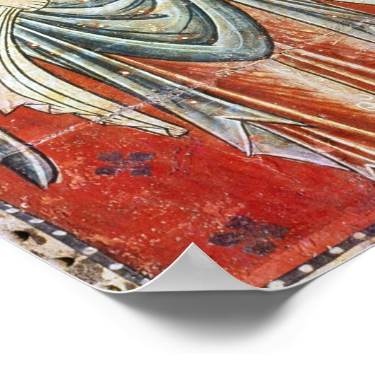 St. Gabriel und St. Raphael, c.1200 Poster (Ecke)